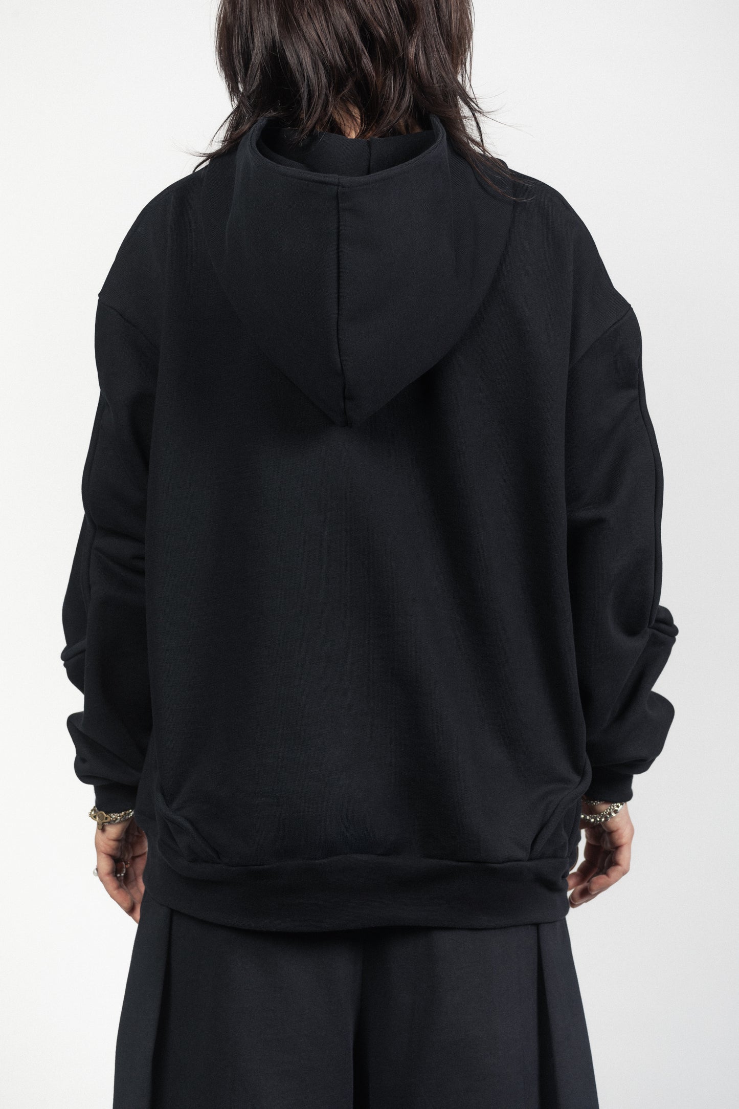SHAPING ZIP-HOODIE