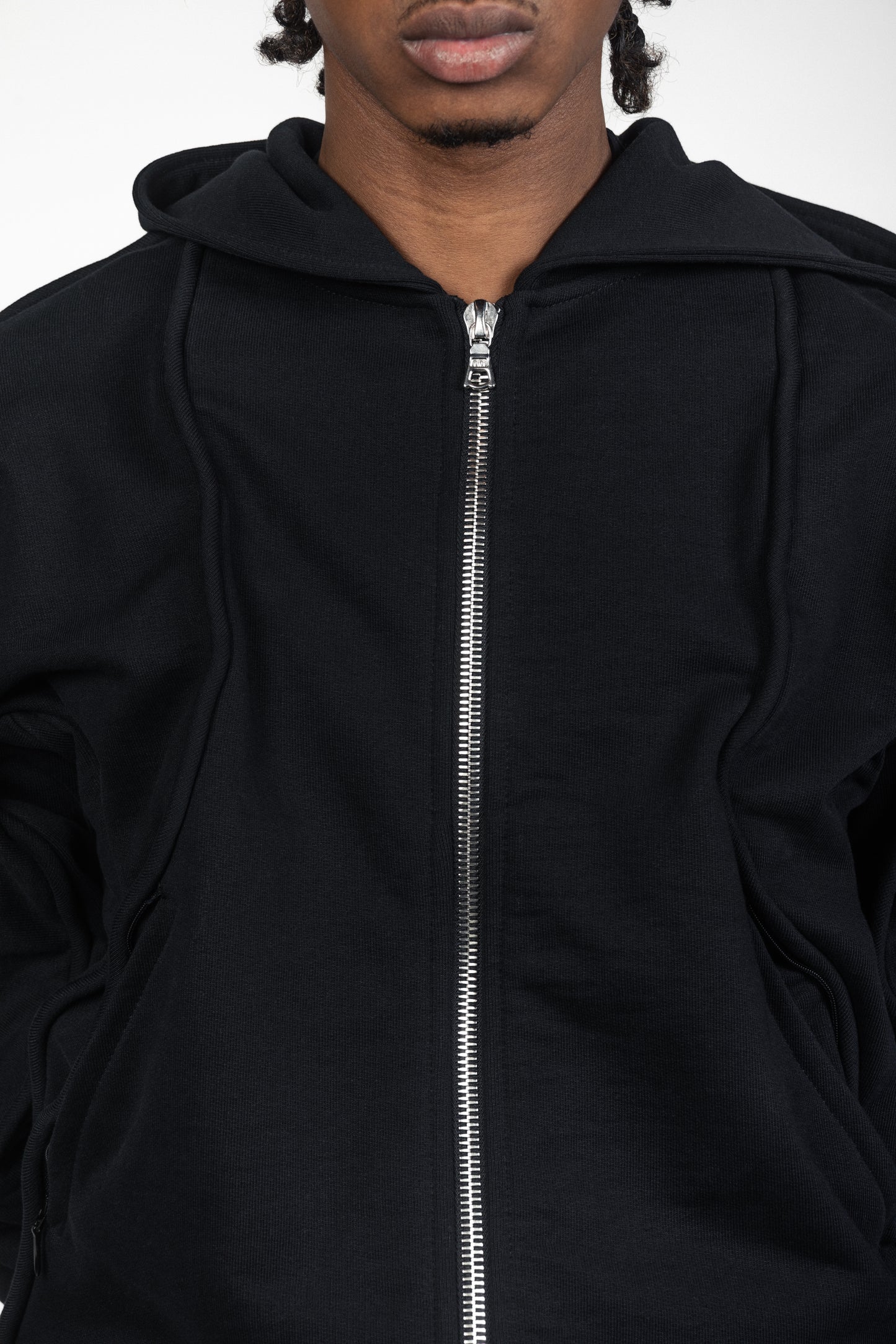 SHAPING ZIP-HOODIE